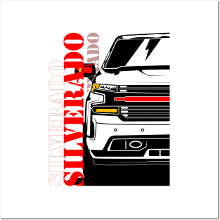 Chevrolet Chevy Silverado LTZ 2020 Posters and Art